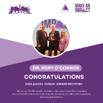 photo of Rory O'Connor Global Suicide Award